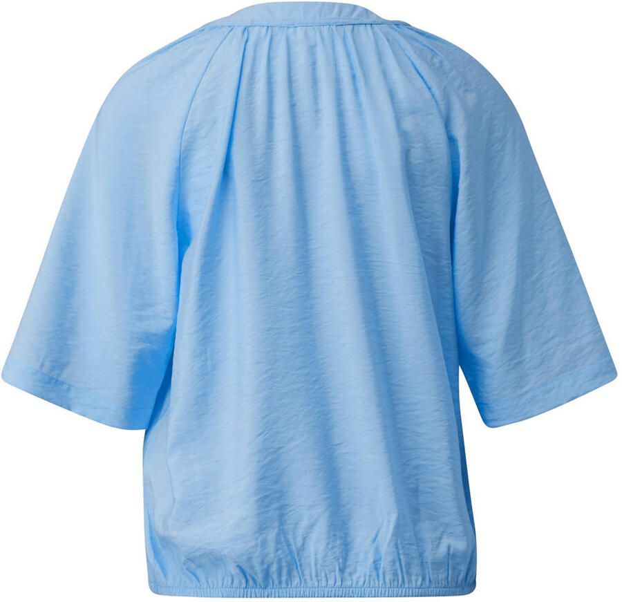 S.Oliver RED LABEL Relaxed-fit blouseshirt van viscosemix - Foto 3