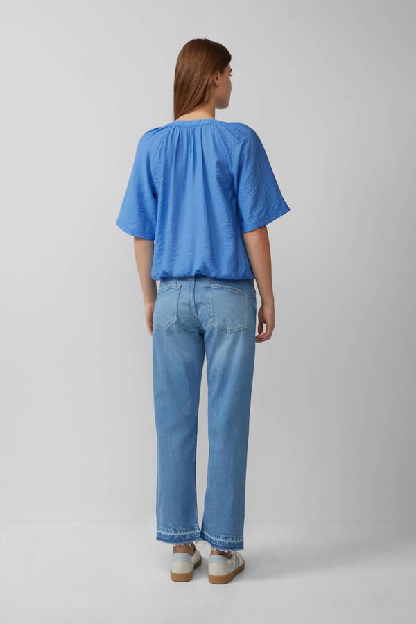 S.Oliver RED LABEL Relaxed-fit blouseshirt van viscosemix - Foto 2