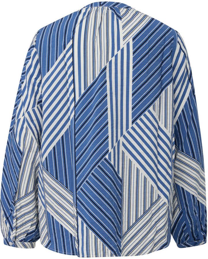 S.Oliver RED LABEL Relaxed fit Blouse met lange mouwen van Viscosemix - Foto 2