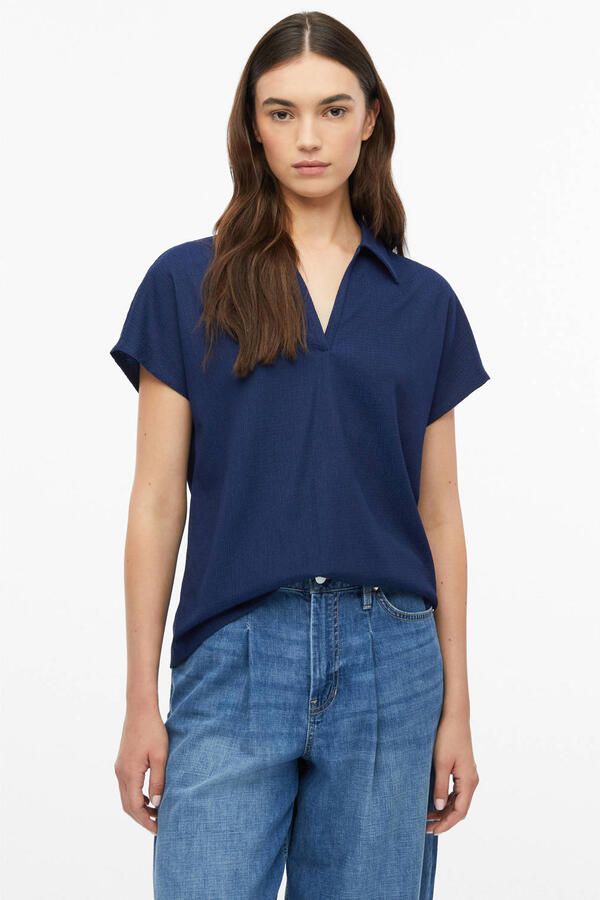 S.Oliver blouse donkerblauw