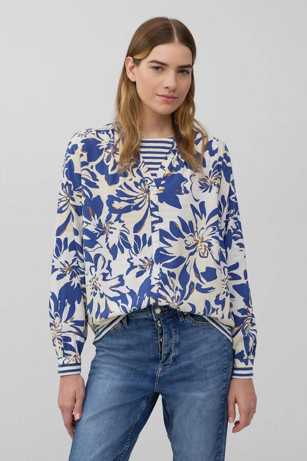 S.Oliver Klassieke blouse met print all-over - Foto 2