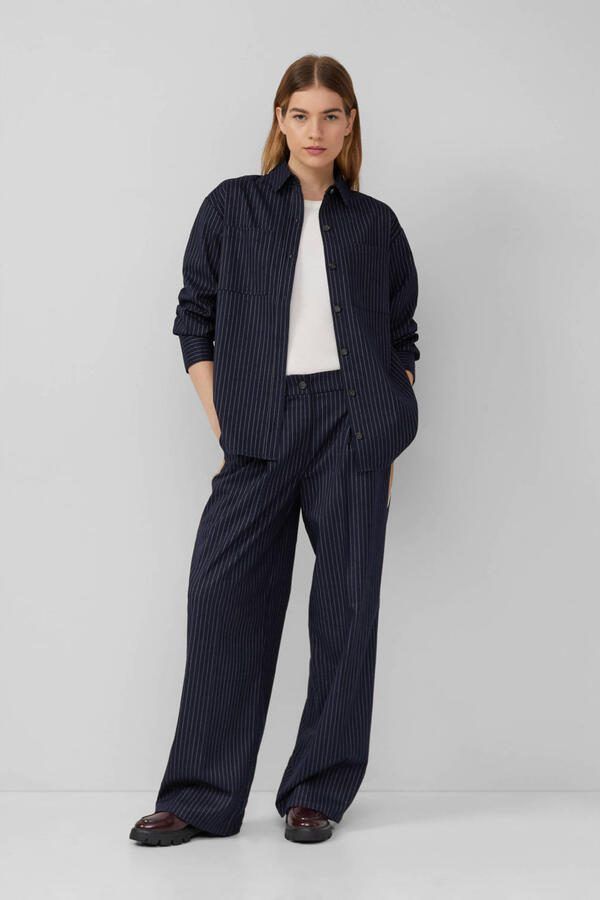 S.Oliver blouse marineblauw - Foto 2
