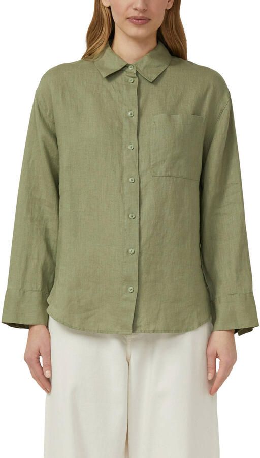 S.Oliver RED LABEL regular fit overhemdblouse van puur linnen