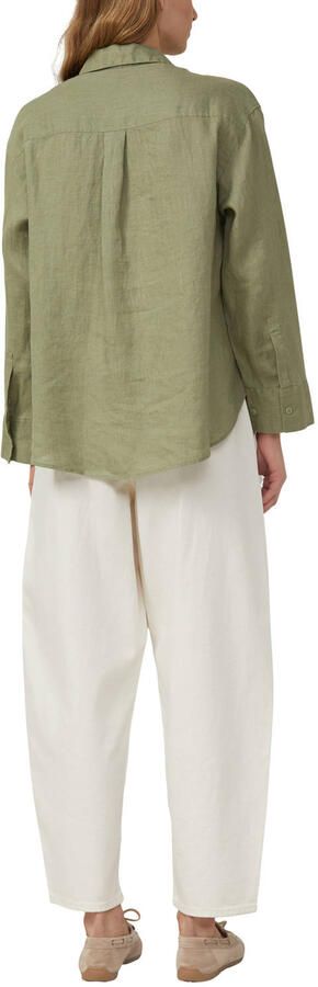 S.Oliver RED LABEL regular fit overhemdblouse van puur linnen - Foto 3