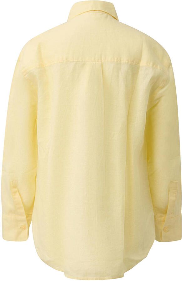 S.Oliver RED LABEL regular fit overhemdblouse van puur linnen - Foto 3