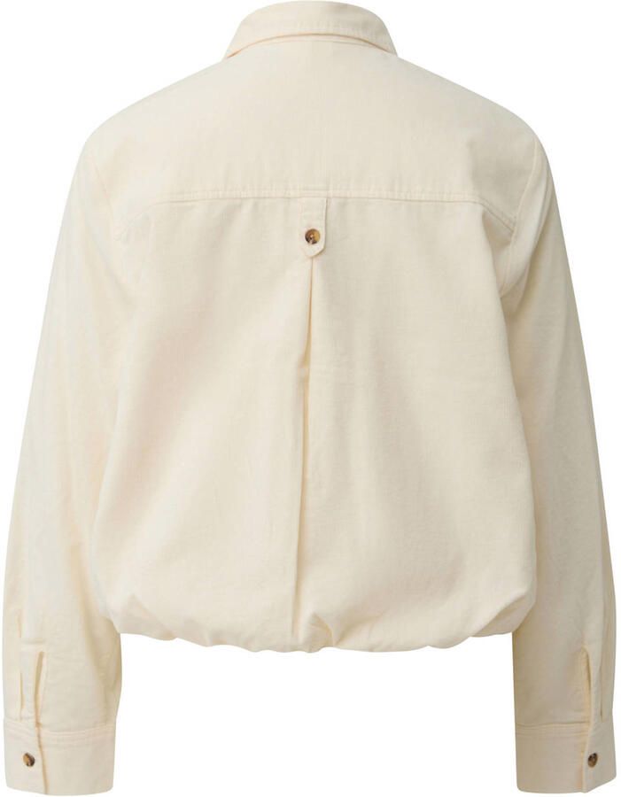 S.Oliver blouse met plooien ecru - Foto 2