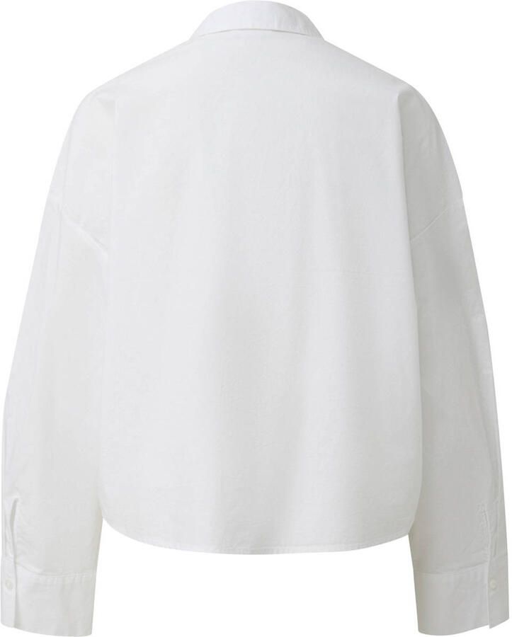 S.Oliver RED LABEL Korte blouse met lange mouwen met wijde kraag