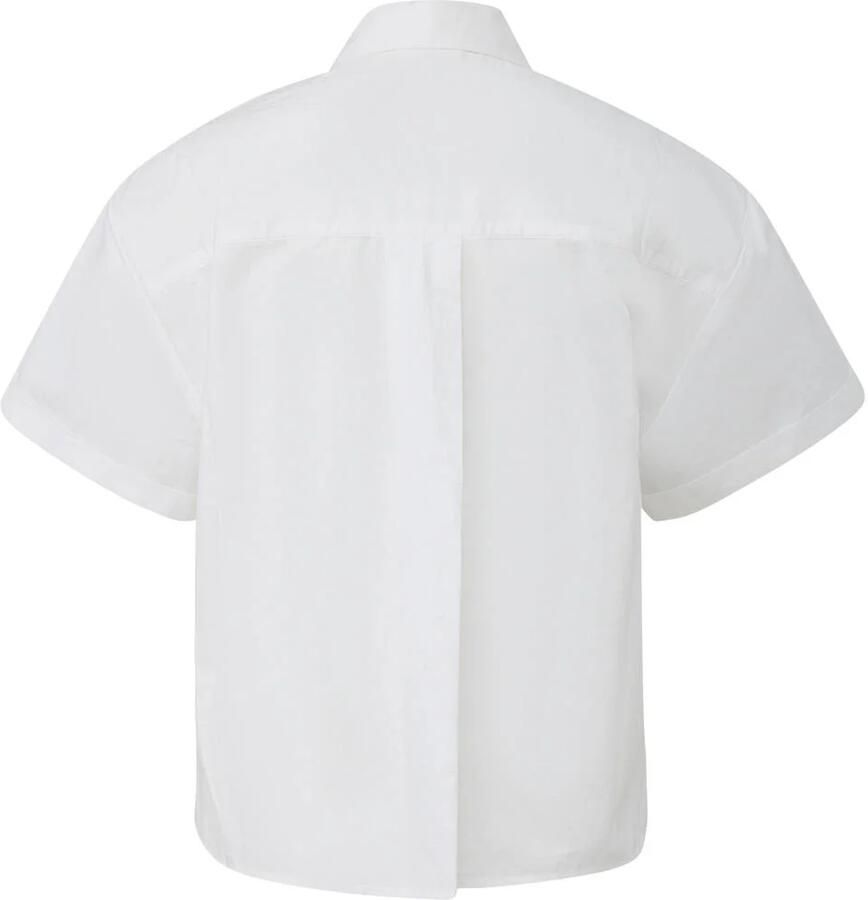 S.Oliver RED LABEL Relaxed fit overhemdblouse van puur katoen - Foto 2