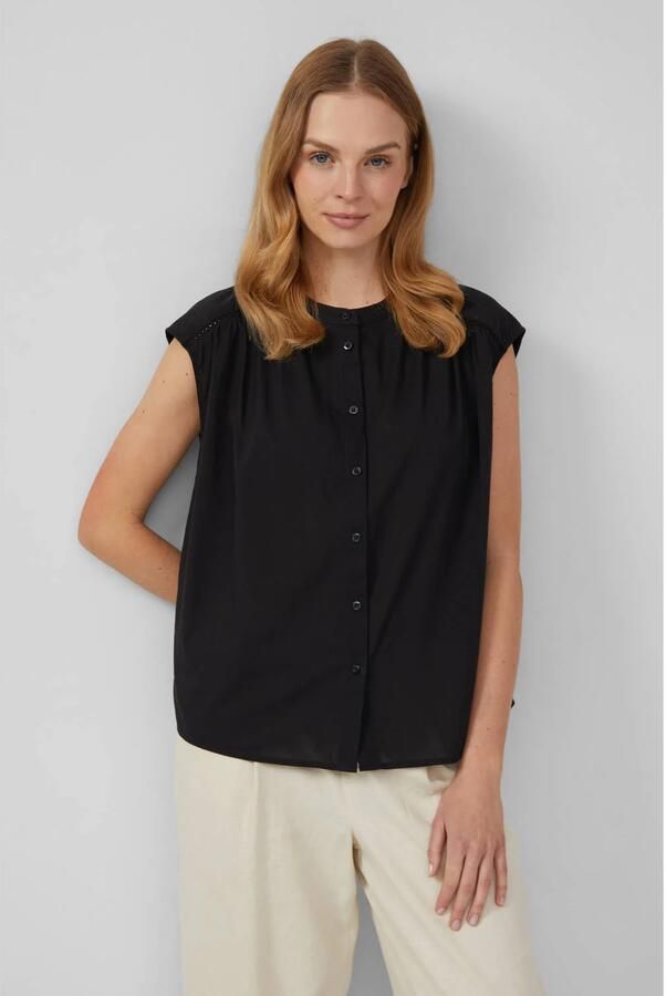 S.Oliver blouse zwart - Foto 2