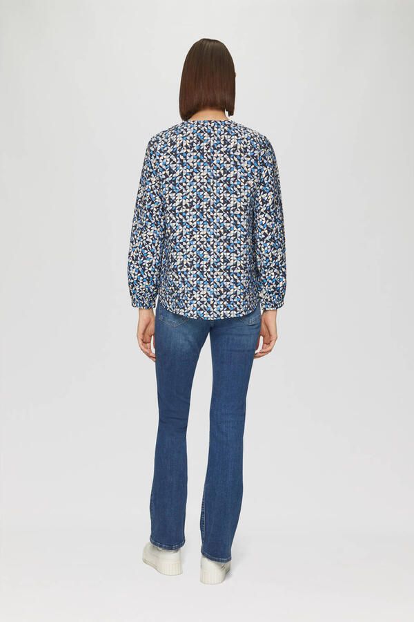 S.Oliver Blouse met lange mouwen met print all-over
