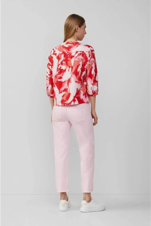 S.Oliver RED LABEL Regular fit blousetop van viscosemix - Foto 2