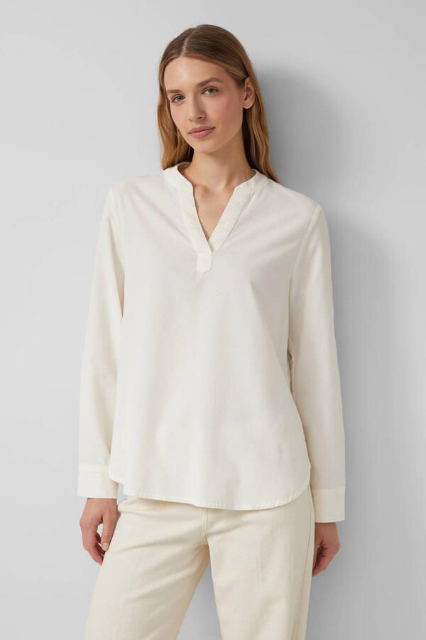 S.Oliver Blouse met lange mouwen met turn-up - Foto 2