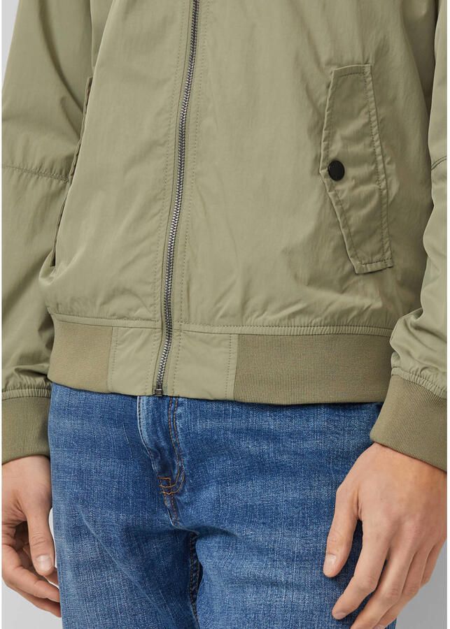 S.Oliver RED LABEL regular fit bomberjack met opstaande kraag - Foto 2