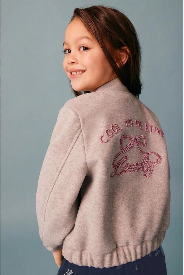 S.Oliver RED LABEL Regular fit collegejack in wollen look