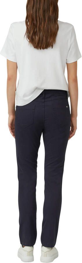 S.Oliver bootcut regular waist casual broek donkerblauw - Foto 2