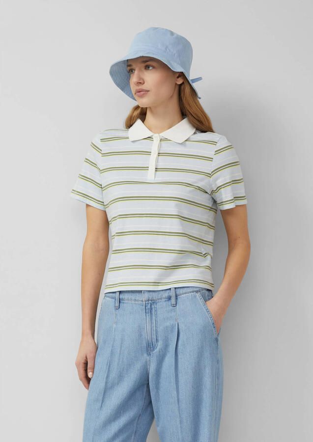 S.Oliver bucket hat lichtblauw