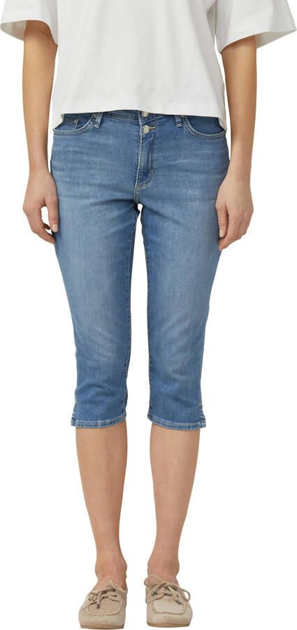 S.Oliver RED LABEL Slim fit caprijeans van katoenmix model 'BETSY'
