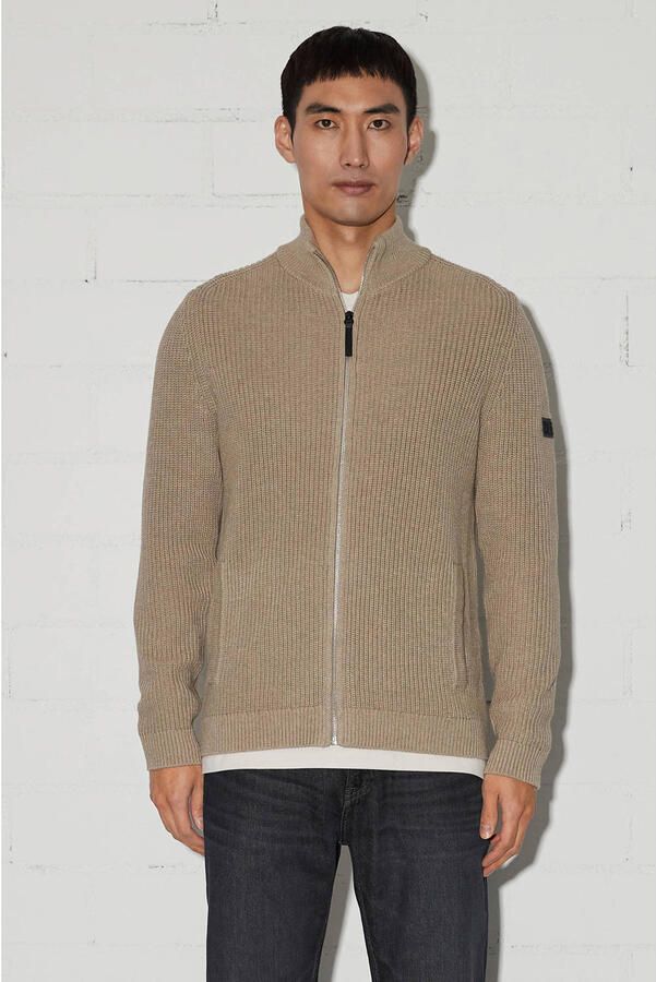 S.Oliver Vest met staande kraag en ritssluiting - Foto 3