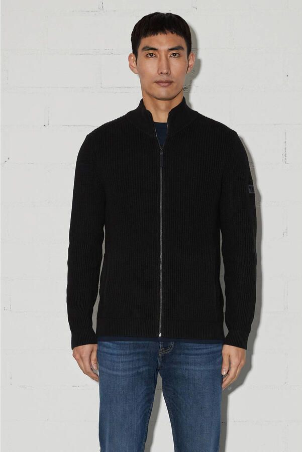 S.Oliver Vest met staande kraag en ritssluiting - Foto 3