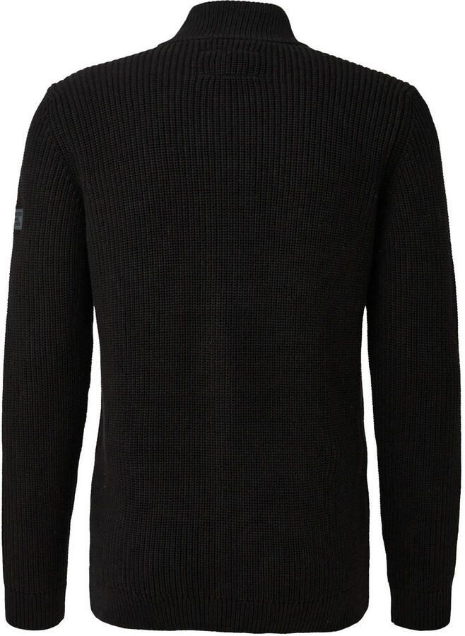 S.Oliver Vest met staande kraag en ritssluiting