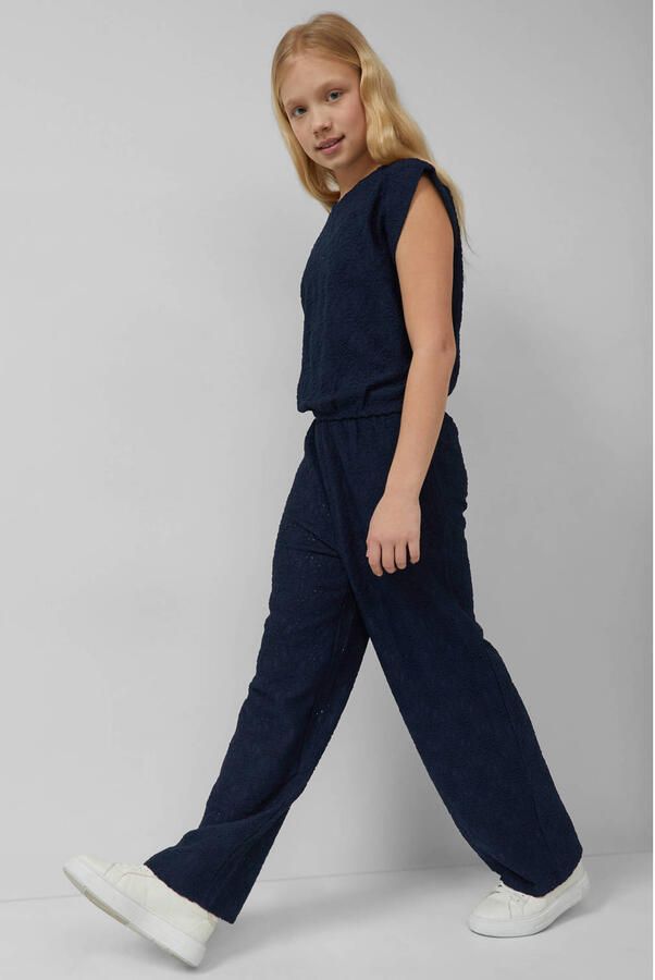 S.Oliver casual broek donkerblauw - Foto 2