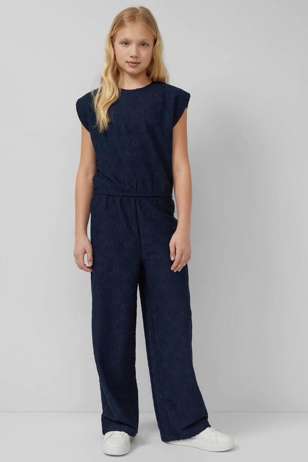 S.Oliver casual broek donkerblauw - Foto 3