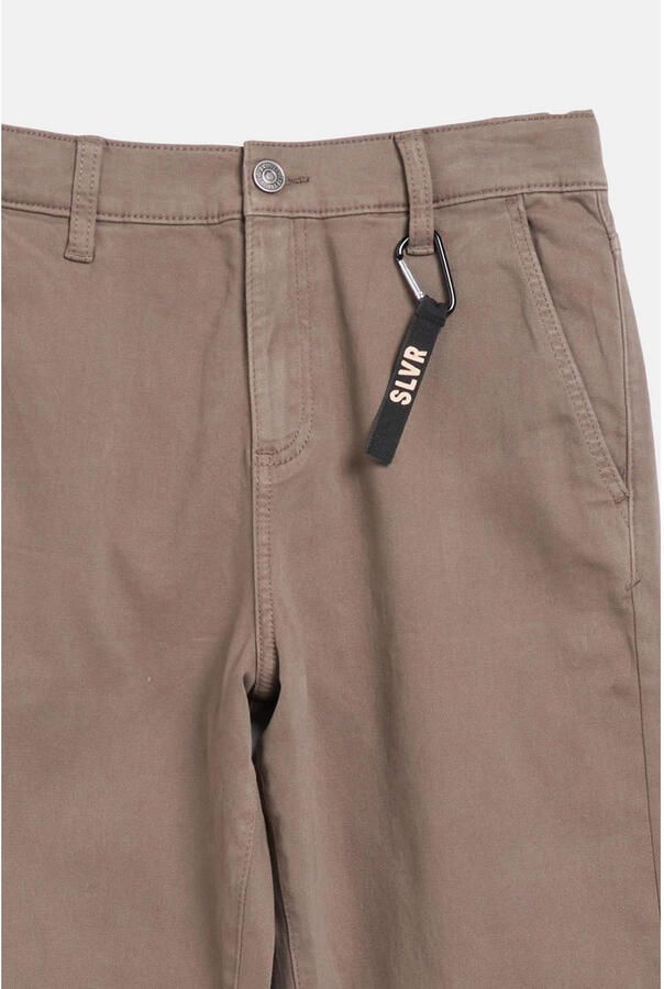 S.Oliver casual broek donkerbruin - Foto 2