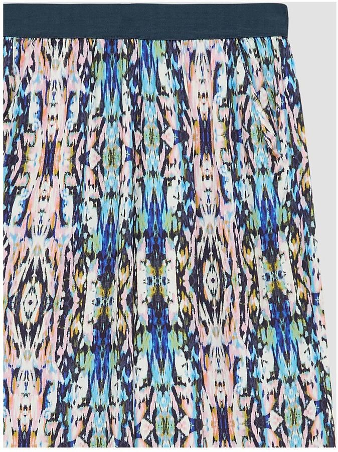 S.Oliver RED LABEL Wijde broek van gesatineerde viscose