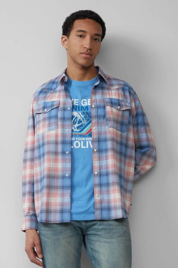 S.Oliver Geruit overhemd met ruitpatroon - Foto 2