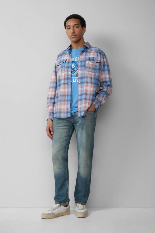 S.Oliver Geruit overhemd met ruitpatroon