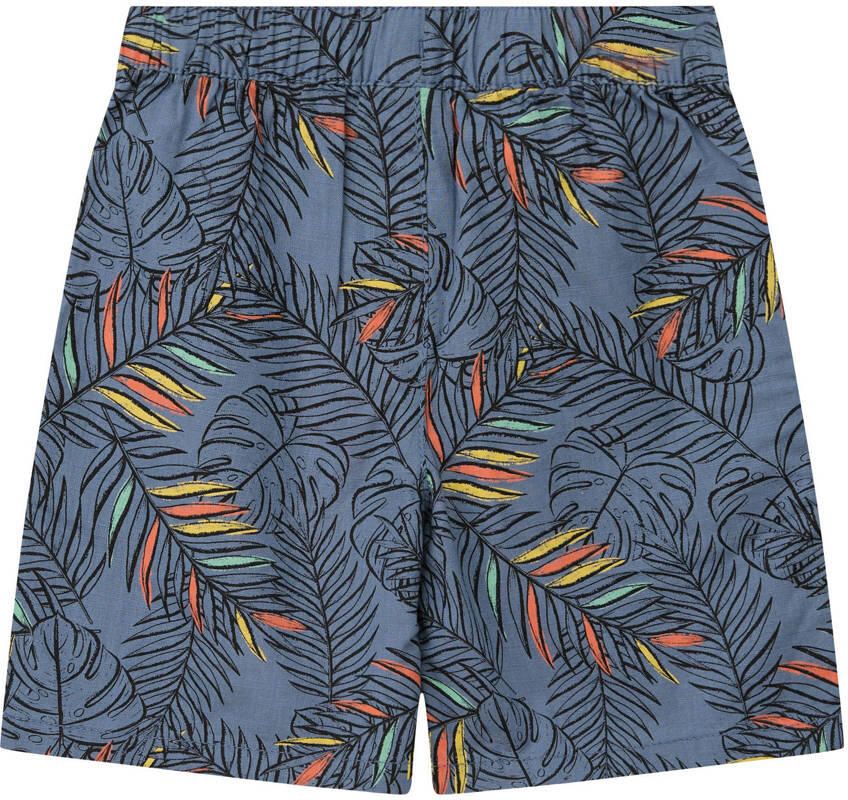 S.Oliver casual short donkerblauw