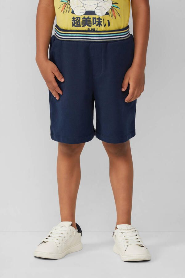 S.Oliver casual short donkerblauw - Foto 3