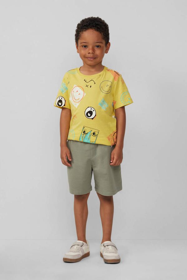 S.Oliver casual short groen - Foto 3