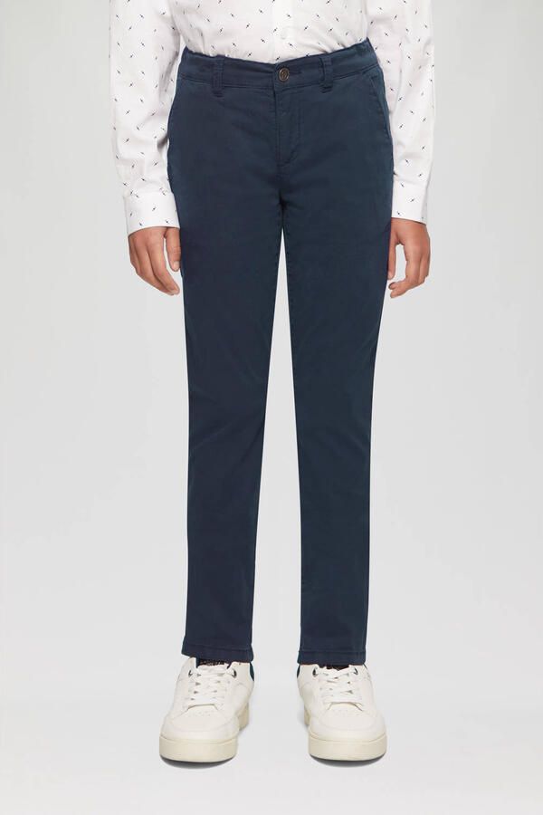 S.Oliver RED LABEL Regular fit chino met interne breedteverstelling - Foto 2