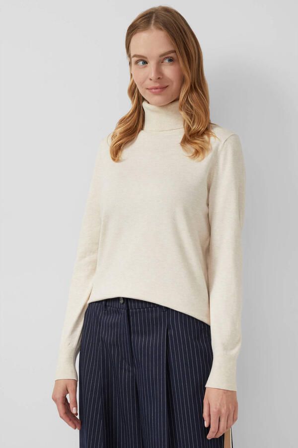 S.Oliver RED LABEL Regular fit coltrui van viscosemix - Foto 2