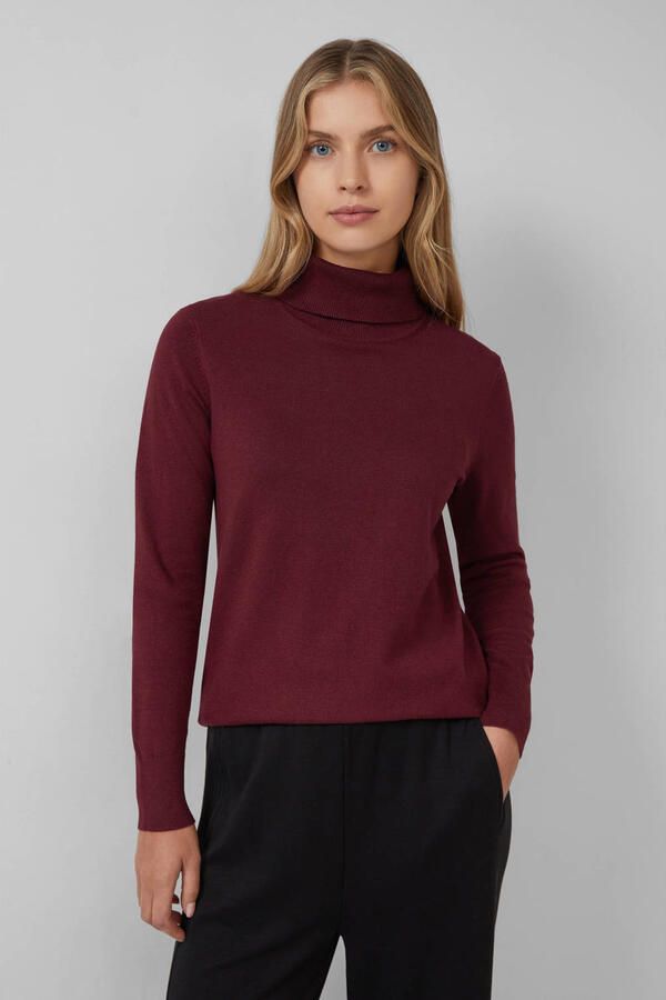 S.Oliver RED LABEL Regular fit coltrui van viscosemix - Foto 2