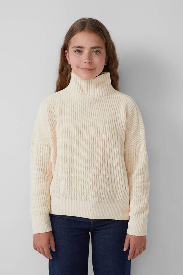 S.Oliver RED LABEL Junior Gebreide trui met opstaande kraag - Foto 2