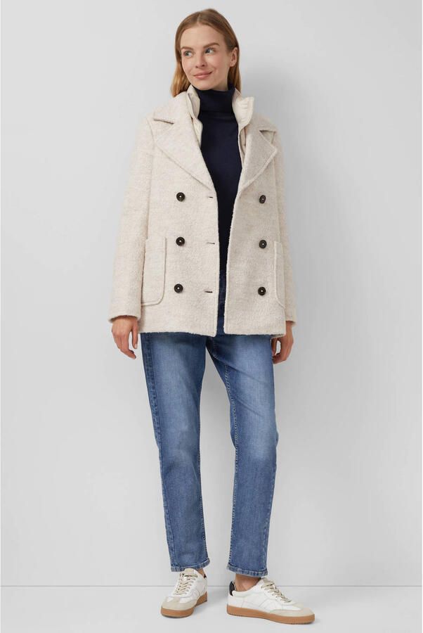 S.Oliver RED LABEL Regular fit coltrui van viscosemix - Foto 2