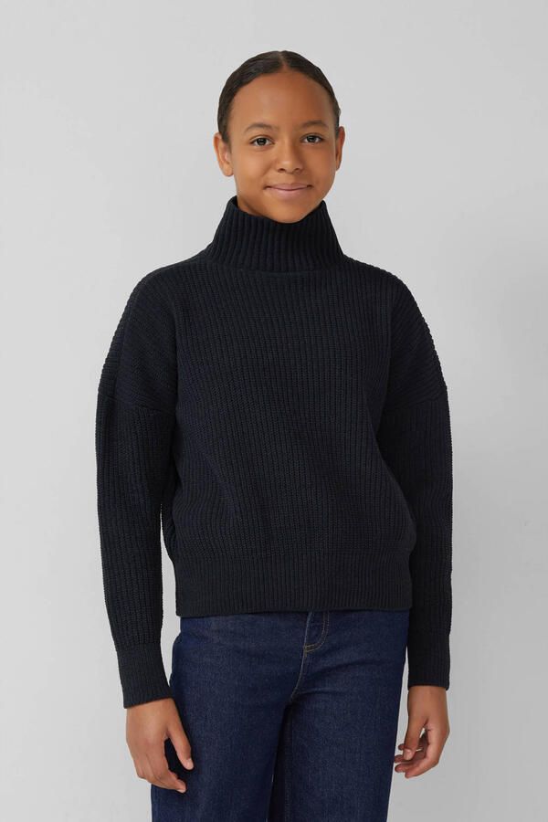 S.Oliver RED LABEL Oversized gebreide pullover met col