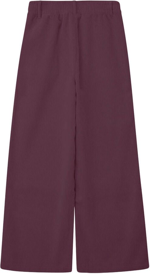 S.Oliver corduroy casual broek paars