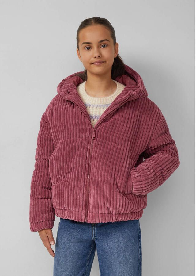 S.Oliver RED LABEL Regular fit gewatteerd jack in gestructureerde look - Foto 2