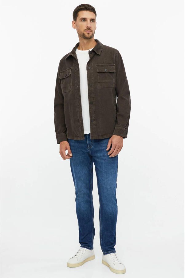S.Oliver corduroy tussenjas bruin - Foto 3
