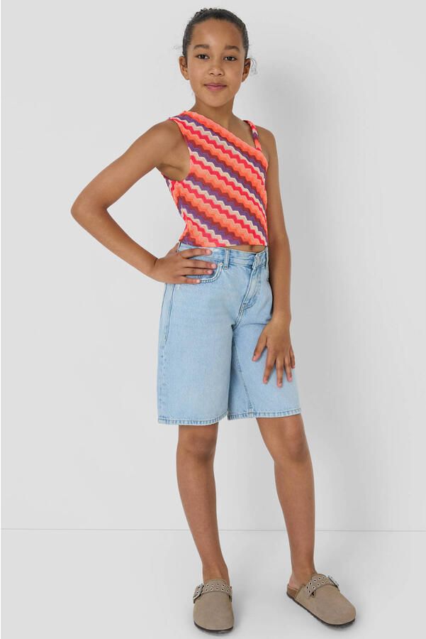 S.Oliver cropped top gebreid roze - Foto 3