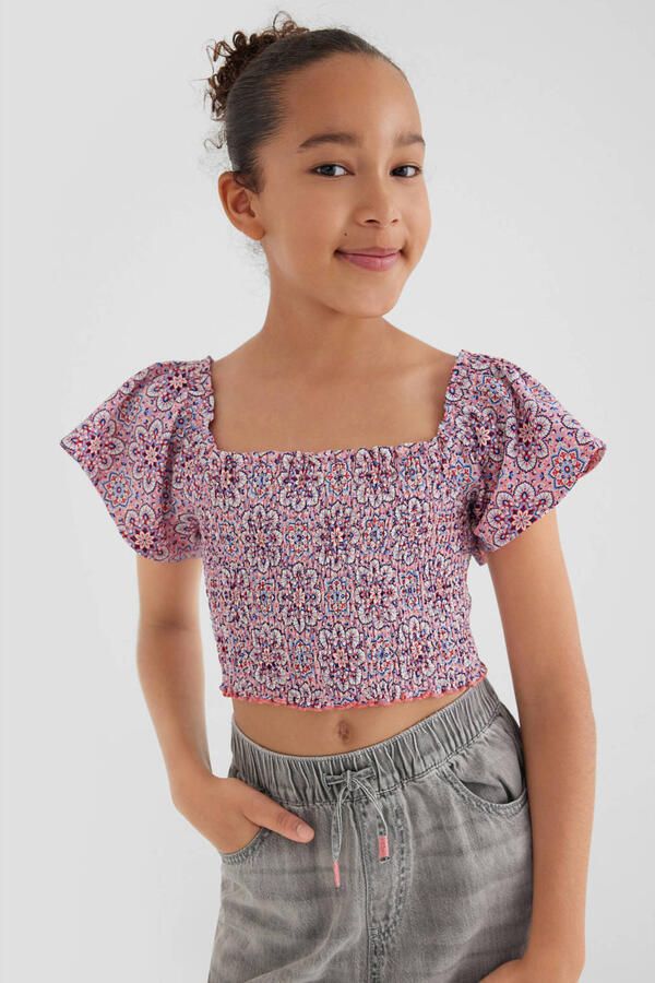 S.Oliver cropped top roze