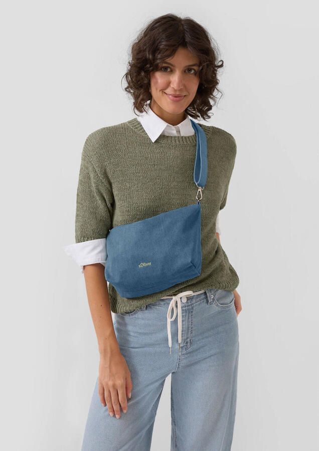 S.Oliver crossbody tas blauw