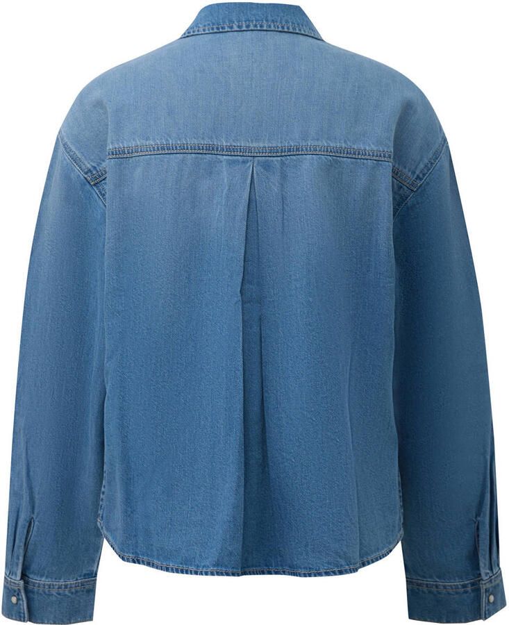 S.Oliver denim blouse lichtblauw