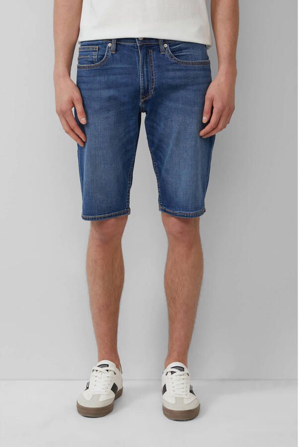 S.Oliver denim regular denim short dark blue denim - Foto 2