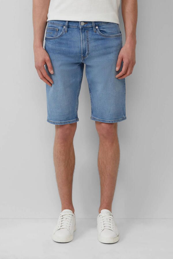 S.Oliver denim regular denim short light blue denim