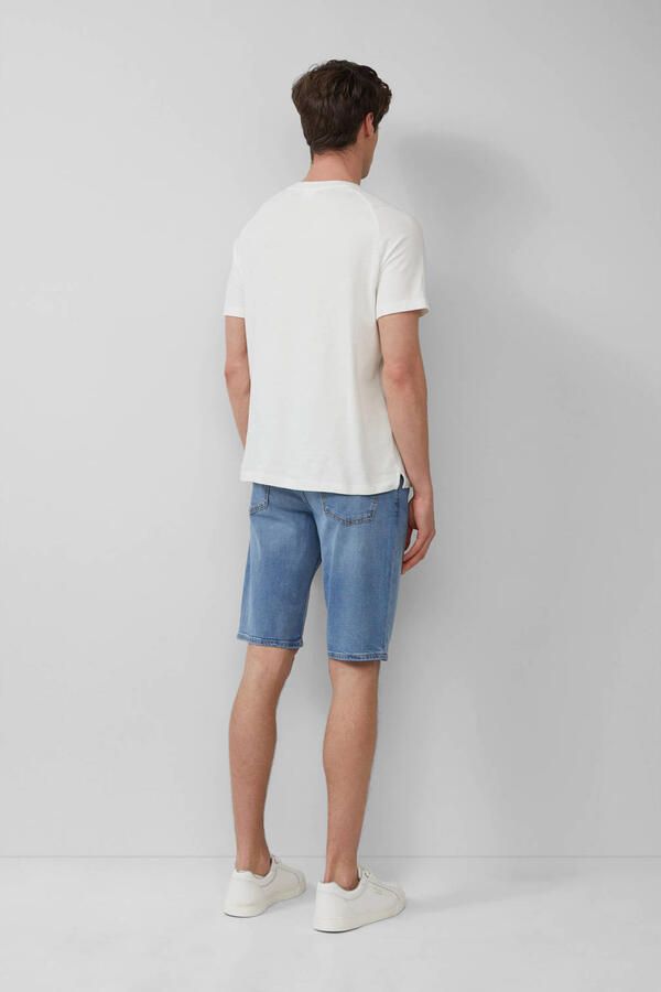 S.Oliver denim regular denim short light blue denim - Foto 2