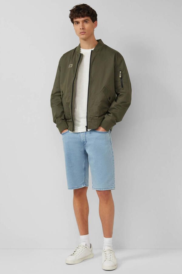 S.Oliver RED LABEL regular fit korte jeans van katoenmix - Foto 3